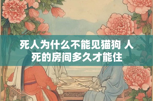 死人为什么不能见猫狗 人死的房间多久才能住 死人为什么不能见猫狗 人死的房间多久才能住