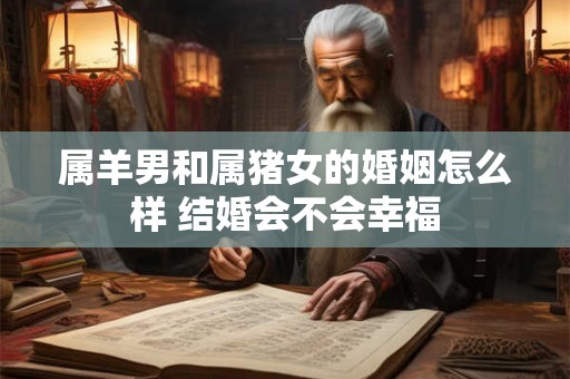 属羊男和属猪女的婚姻怎么样 结婚会不会幸福 属羊男和属猪女的婚姻怎么样 结婚会不会幸福
