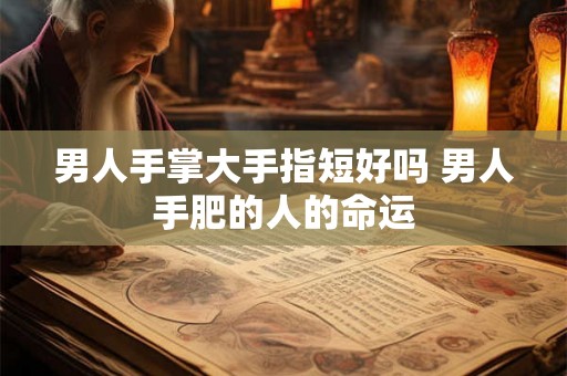 男人手掌大手指短好吗 男人手肥的人的命运