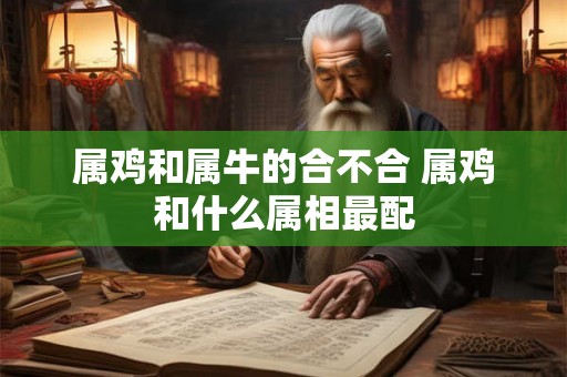 属鸡和属牛的合不合 属鸡和什么属相最配 属鸡和属牛的合不合 属鸡和什么属相最配