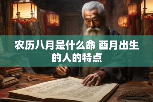 农历八月是什么命 酉月出生的人的特点 农历八月是什么命 酉月出生的人的特点
