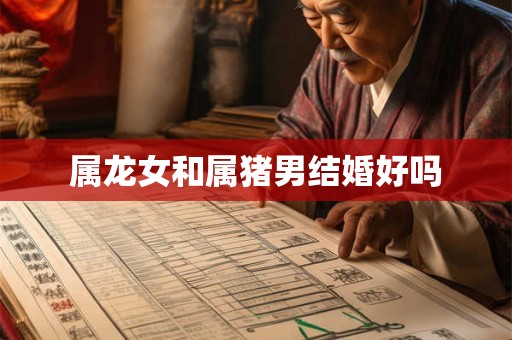 属龙女和属猪男结婚好吗 属龙女和属猪男结婚好吗