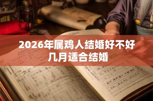 2026年属鸡人结婚好不好 几月适合结婚 2026年属鸡人结婚好不好 几月适合结婚