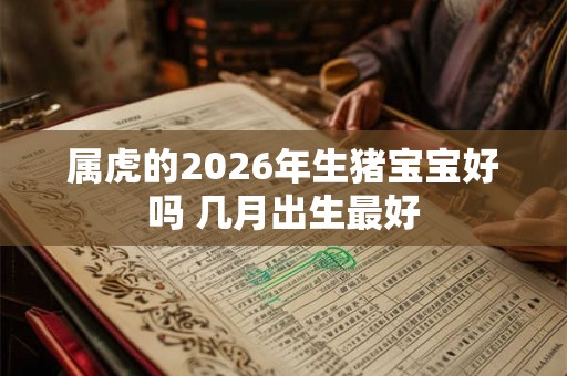 属虎的2026年生猪宝宝好吗 几月出生最好 属虎的2026年生猪宝宝好吗 几月出生最好