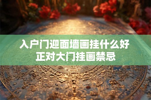 入户门迎面墙画挂什么好 正对大门挂画禁忌 入户门迎面墙画挂什么好 正对大门挂画禁忌