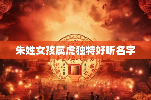 朱姓女孩属虎独特好听名字 朱姓女孩属虎独特好听名字