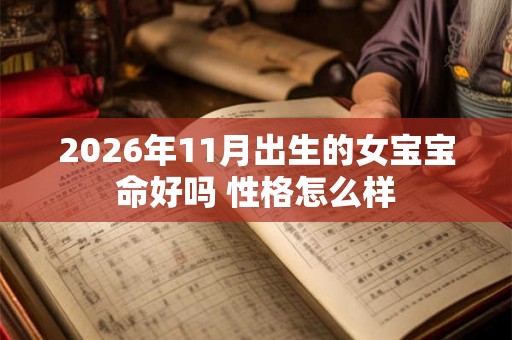 2026年11月出生的女宝宝命好吗 性格怎么样 2026年11月出生的女宝宝命好吗 性格怎么样