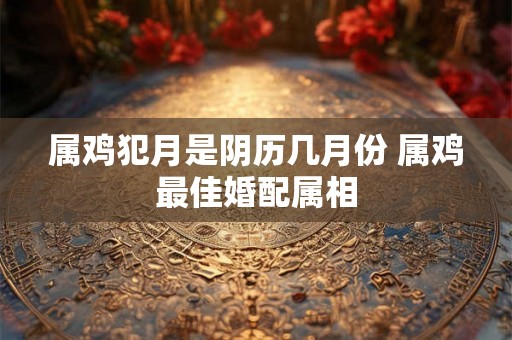 属鸡犯月是阴历几月份 属鸡最佳婚配属相 属鸡犯月是阴历几月份 属鸡最佳婚配属相