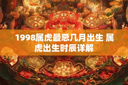 1998属虎最忌几月出生 属虎出生时辰详解