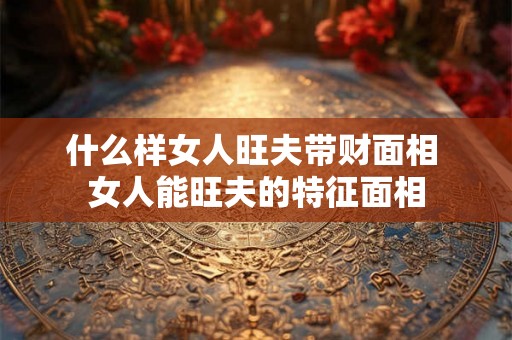 什么样女人旺夫带财面相 女人能旺夫的特征面相 什么样女人旺夫带财面相 女人能旺夫的特征面相