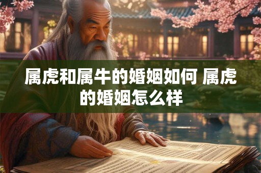 属虎和属牛的婚姻如何 属虎的婚姻怎么样