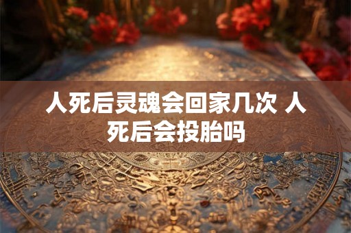 人死后灵魂会回家几次 人死后会投胎吗 人死后灵魂会回家几次 人死后会投胎吗