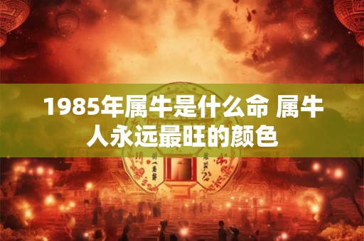 1985年属牛是什么命 属牛人永远最旺的颜色 1985年属牛是什么命 属牛人永远最旺的颜色