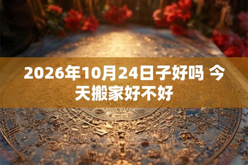 2026年10月24日子好吗 今天搬家好不好 2026年10月24日子好吗 今天搬家好不好