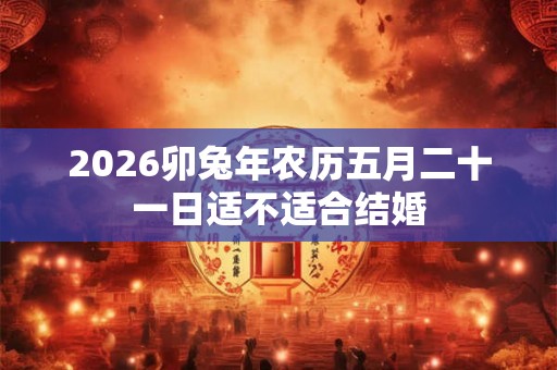 2026卯兔年农历五月二十一日适不适合结婚 2026卯兔年农历五月二十一日适不适合结婚