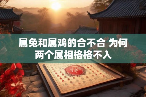 属兔和属鸡的合不合 为何两个属相格格不入 属兔和属鸡的合不合 为何两个属相格格不入