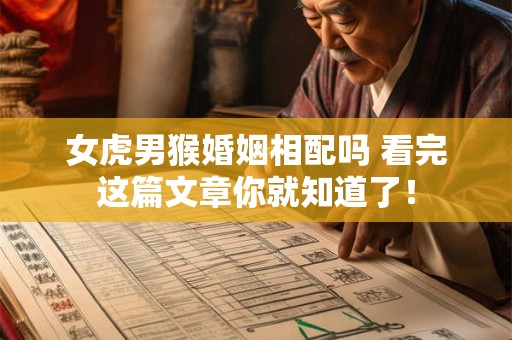 女虎男猴婚姻相配吗 看完这篇文章你就知道了! 女虎男猴婚姻相配吗 看完这篇文章你就知道了!