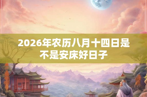 2026年农历八月十四日是不是安床好日子 2026年农历八月十四日是不是安床好日子