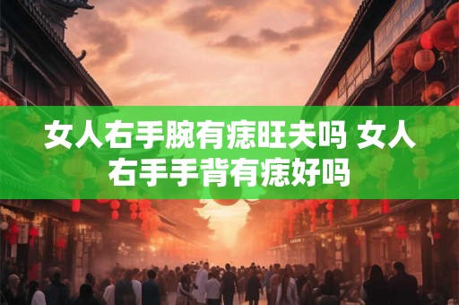 女人右手腕有痣旺夫吗 女人右手手背有痣好吗 女人右手腕有痣旺夫吗 女人右手手背有痣好吗