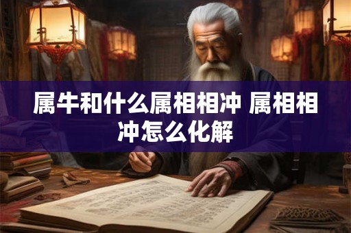 属牛和什么属相相冲 属相相冲怎么化解 属牛和什么属相相冲 属相相冲怎么化解