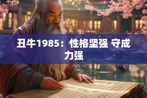 丑牛1985:性格坚强 守成力强 丑牛1985:性格坚强 守成力强