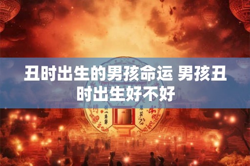 丑时出生的男孩命运 男孩丑时出生好不好 丑时出生的男孩命运 男孩丑时出生好不好