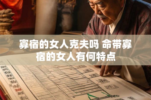 寡宿的女人克夫吗 命带寡宿的女人有何特点 寡宿的女人克夫吗 命带寡宿的女人有何特点