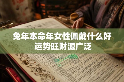 兔年本命年女性佩戴什么好 运势旺财源广泛 兔年本命年女性佩戴什么好 运势旺财源广泛