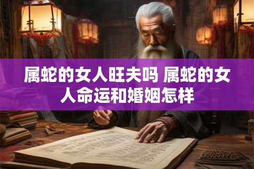 属蛇的女人旺夫吗 属蛇的女人命运和婚姻怎样 属蛇的女人旺夫吗 属蛇的女人命运和婚姻怎样