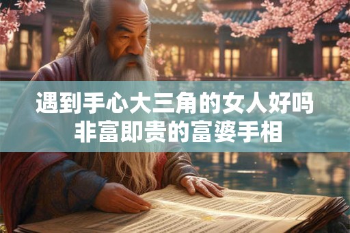 遇到手心大三角的女人好吗 非富即贵的富婆手相 遇到手心大三角的女人好吗 非富即贵的富婆手相