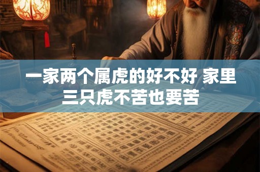 一家两个属虎的好不好 家里三只虎不苦也要苦 一家两个属虎的好不好 家里三只虎不苦也要苦