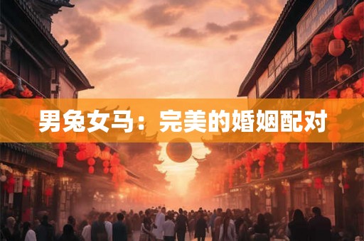 男兔女马:完美的婚姻配对 男兔女马:完美的婚姻配对