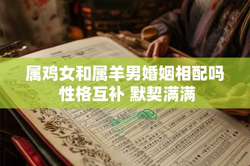 属鸡女和属羊男婚姻相配吗 性格互补 默契满满