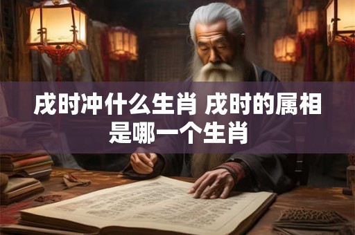 戌时冲什么生肖 戌时的属相是哪一个生肖 戌时冲什么生肖 戌时的属相是哪一个生肖