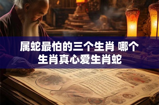 属蛇最怕的三个生肖 哪个生肖真心爱生肖蛇 属蛇最怕的三个生肖 哪个生肖真心爱生肖蛇