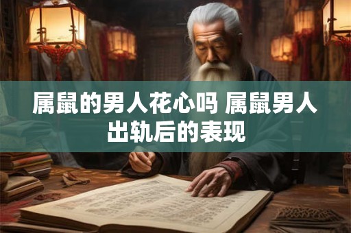 属鼠的男人花心吗 属鼠男人出轨后的表现