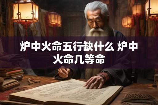 炉中火命五行缺什么 炉中火命几等命 炉中火命五行缺什么 炉中火命几等命