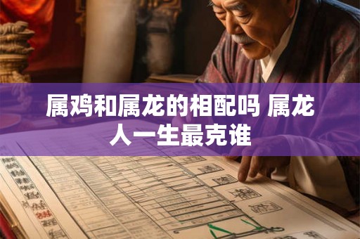 属鸡和属龙的相配吗 属龙人一生最克谁 属鸡和属龙的相配吗 属龙人一生最克谁