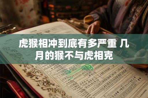 虎猴相冲到底有多严重 几月的猴不与虎相克 虎猴相冲到底有多严重 几月的猴不与虎相克