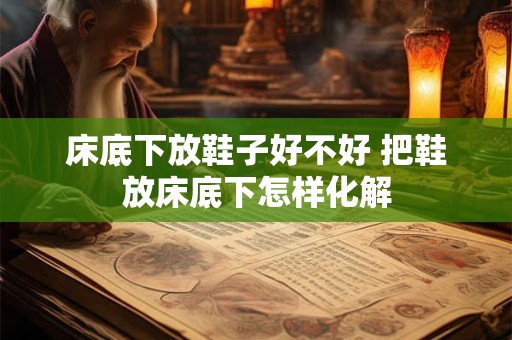 床底下放鞋子好不好 把鞋放床底下怎样化解