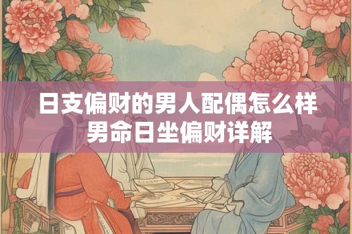 日支偏财的男人配偶怎么样 男命日坐偏财详解 日支偏财的男人配偶怎么样 男命日坐偏财详解