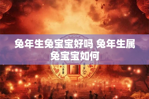 兔年生兔宝宝好吗 兔年生属兔宝宝如何 兔年生兔宝宝好吗 兔年生属兔宝宝如何