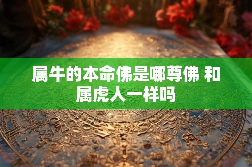 属牛的本命佛是哪尊佛 和属虎人一样吗 属牛的本命佛是哪尊佛 和属虎人一样吗