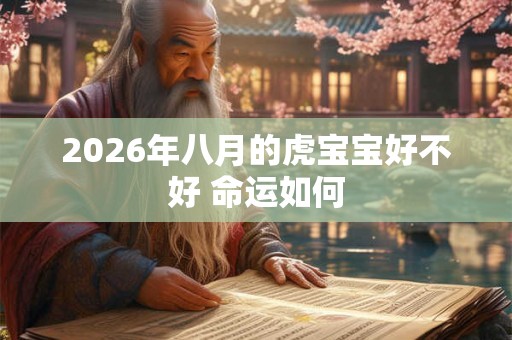 2026年八月的虎宝宝好不好 命运如何 2026年八月的虎宝宝好不好 命运如何