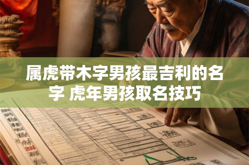 属虎带木字男孩最吉利的名字 虎年男孩取名技巧 属虎带木字男孩最吉利的名字 虎年男孩取名技巧