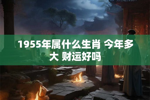 1955年属什么生肖 今年多大 财运好吗