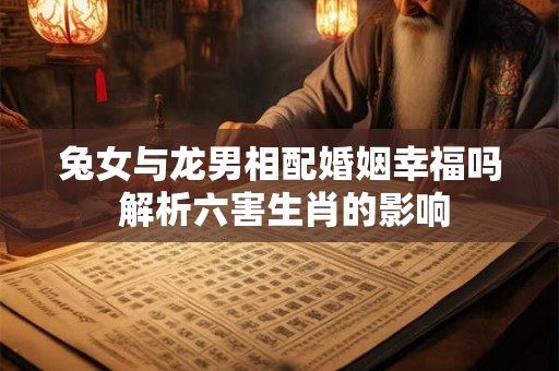 兔女与龙男相配婚姻幸福吗 解析六害生肖的影响 兔女与龙男相配婚姻幸福吗 解析六害生肖的影响