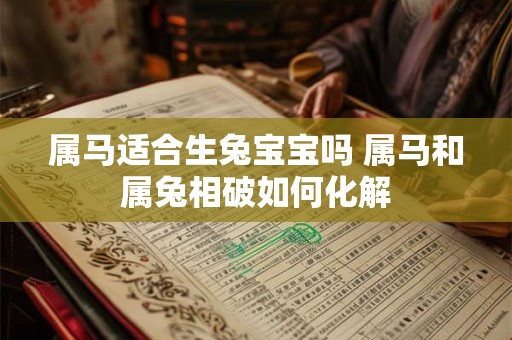 属马适合生兔宝宝吗 属马和属兔相破如何化解 属马适合生兔宝宝吗 属马和属兔相破如何化解