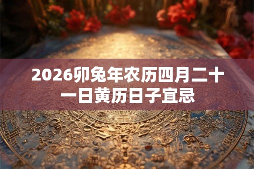 2026卯兔年农历四月二十一日黄历日子宜忌 2026卯兔年农历四月二十一日黄历日子宜忌