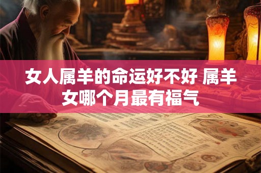 女人属羊的命运好不好 属羊女哪个月最有福气 女人属羊的命运好不好 属羊女哪个月最有福气